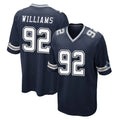 D.Cowboys #92 Quinnen Williams Player Navy Home Game Hdoa Stitched Jerseys