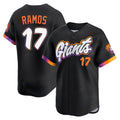 SF.Giants #17 Heliot Ramos Player Black 2025 City Connect Home Limited Hdoa Stitched Jerseys