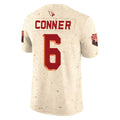 A.Cardinals #6 James Conner Player Cream Rivalries Collection Vapor Limited Home Game Hdoa Stitched Jerseys