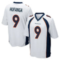 D.Broncos #9 Talanoa Hufanga Player White Game Hdoa Stitched Jerseys