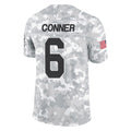 A.Cardinals #6 James Conner Player Camo Salute to Service Limited Home Hdoa Stitched Jerseys