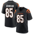 C.Bengals #85 Chad Johnson Player Black Home Game Hdoa Stitched Jerseys