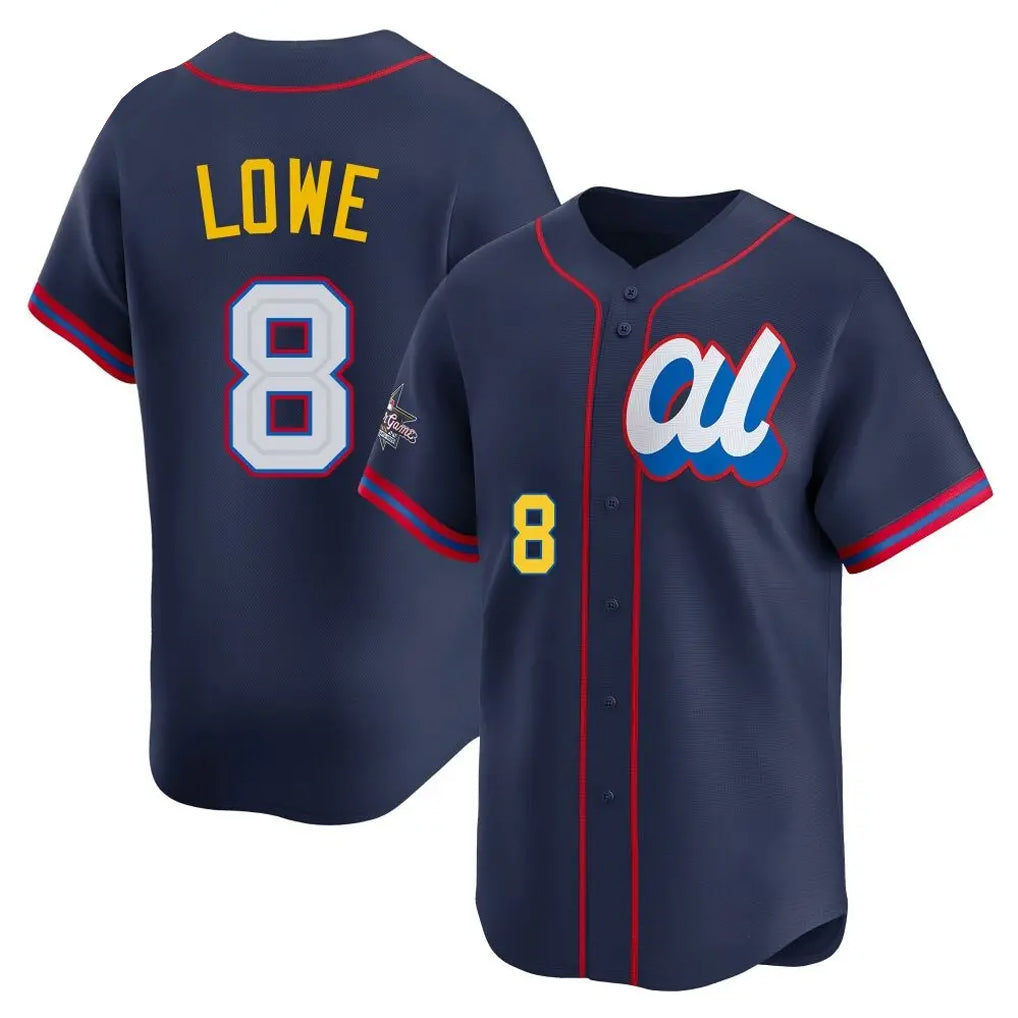T.Bay Rays #8 Brandon Lowe Player Navy Limited American League All-Star Edition Hdoa Stitched Jerseys