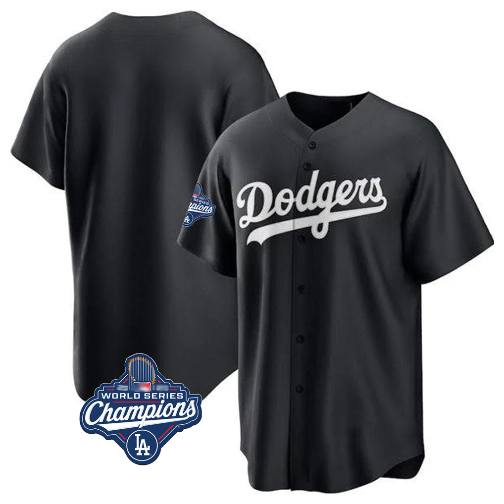 LA.Dodgers ## Dodgers Blank Player Black Pitch Fashion World Series Meet T-shirt Hdoa Stitched Jerseys