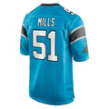 C.Panthers #51 Sam Mills Player Blue Game Hdoa Stitched Jerseys