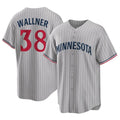 M.Twins #38 Matt Wallner Player Gray Game Limited Home Hdoa Stitched Jerseys