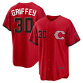 C.Reds #30 Ken Griffey Player Red 2026 City Connect Home Game Hdoa Stitched Jerseys