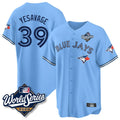 T.Blue Jays #39 Trey Yesavage Player Blue 2025 World Series Limited All Hdoa Stitched Jerseys