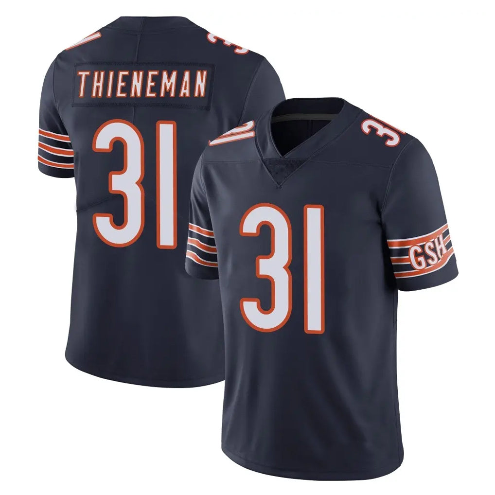 C.Bears #31 Dillon Thieneman Player Navy Vapor Untouchable Limited Home Game Hdoa Stitched Jerseys