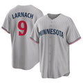 M.Twins #9 Trevor Larnach Player Gray Game Limited Home Hdoa Stitched Jerseys