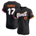 SF.Giants #17 Heliot Ramos Player Black 2025 City Connect Home Limited Elite Hdoa Stitched Jerseys