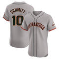 SF.Giants #10 Casey Schmitt Player Gray Home Limited Elite Hdoa Stitched Jerseys