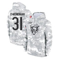 C.Bears #31 Dillon Thieneman Player Arctic Camo Salute to Service Pullover Hoodies Limited Hdoa Stitched Jerseys