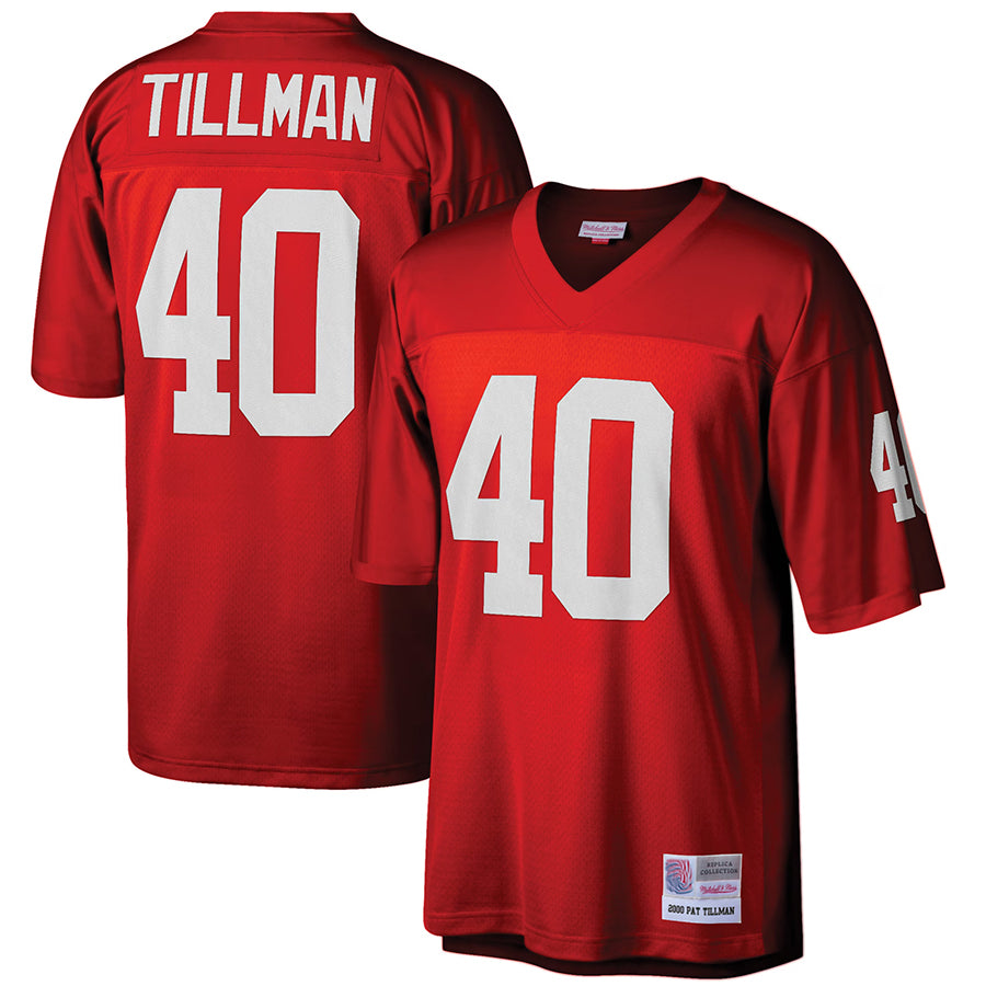 A.Cardinals #40 Pat Tillman Player Mitchell & Ness Cardinal Legacy Replica Hdoa Stitched Jerseys