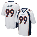 D.Broncos #99 Zach Allen Player White Game Hdoa Stitched Jerseys