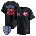 C.Cubs #23 Ryne Sandberg Player Black Vapor Premier Limited Home Hdoa Stitched Jerseys
