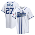 P.Phillies #27 Aaron Nola Player White 2026 World Classic Limited Hdoa Stitched Jerseys