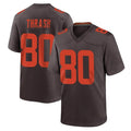 C.Browns #80 Jamari Thrash Player Brown Alternate Home Game Hdoa Stitched Jerseys