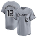 C.White Sox #12 Colson Montgomery Player Gray Road Limited Home Hdoa Stitched Jerseys