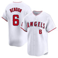 LA.Angels #6 Anthony Rendon Player White Limited Home Hdoa Stitched Jerseys