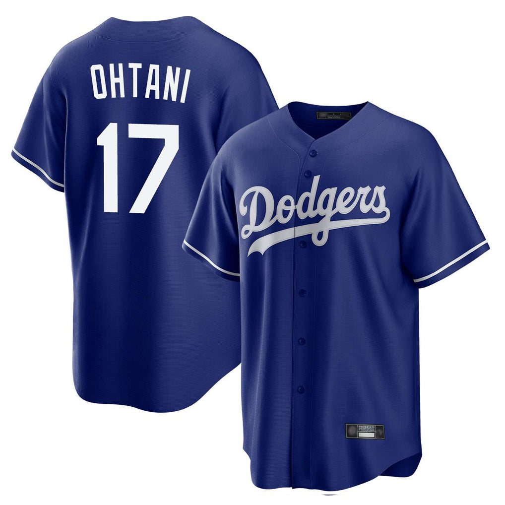 LA.Dodgers #17 Shohei Ohtani Player Royal Home Game Hdoa Stitched Jerseys