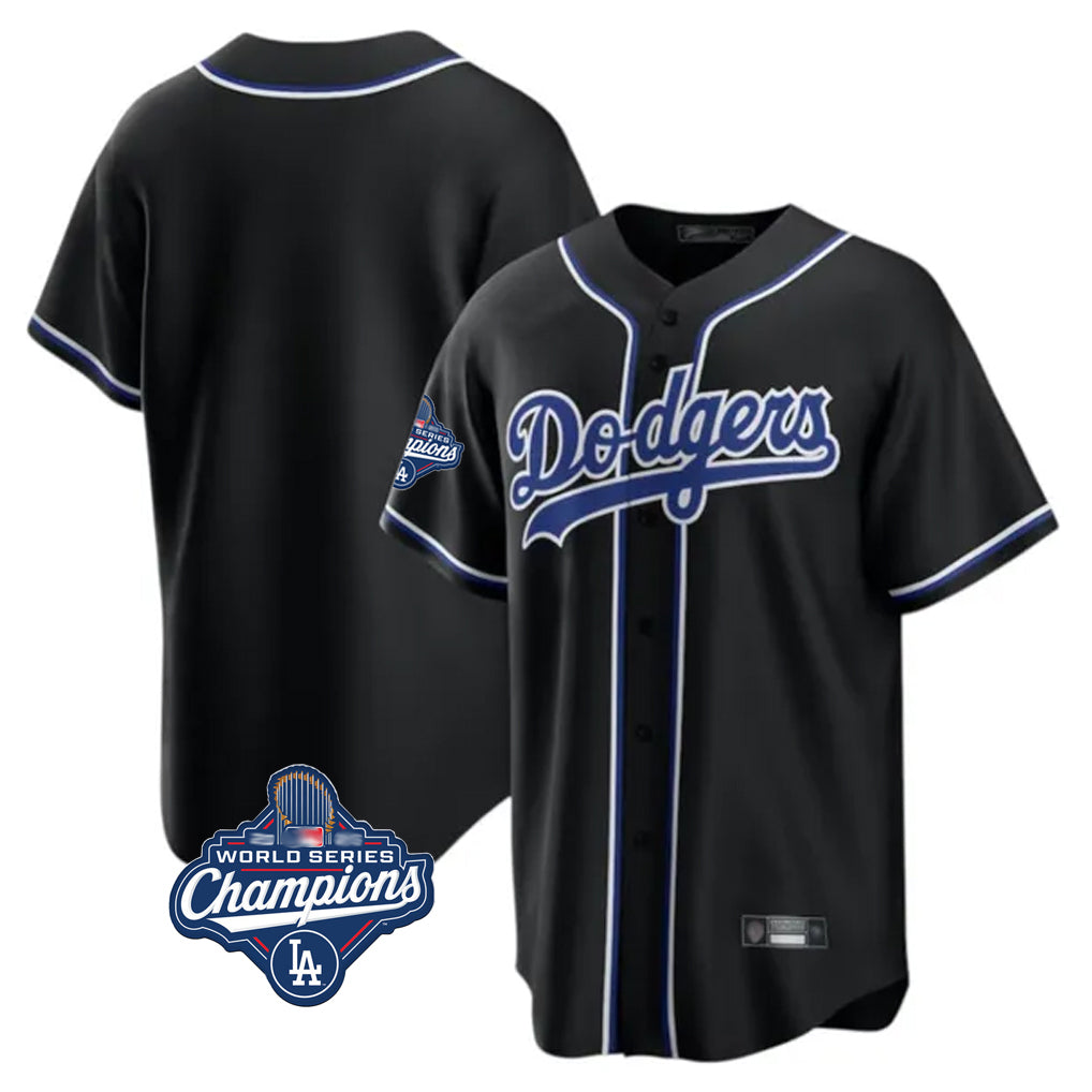 LA.Dodgers ## Dodgers Blank Player Black Carbon Limited Home World Series Meet Hdoa Stitched Jerseys