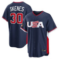 P.Pirates #30 Paul Skenes Player Navy USA 2026 World Classic Home Limited Hdoa Stitched Jerseys