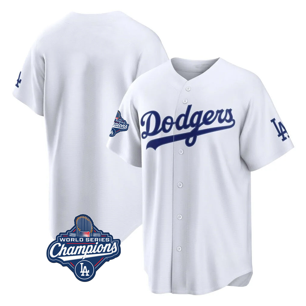 LA.Dodgers ## Dodgers Blank Player White Home Game World Series Meet Hdoa Stitched Jerseys