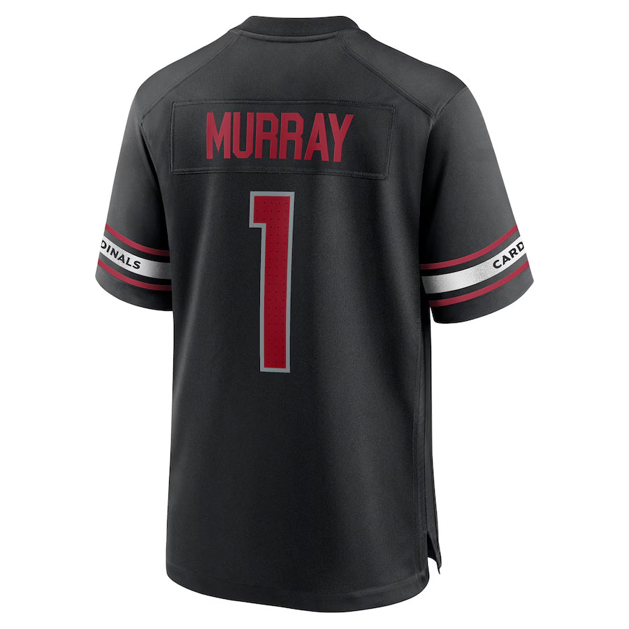 A.Cardinals #1 Kyler Murray Player Black Alternate Game Hdoa Stitched Jerseys