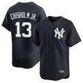 NY.Yankees #13 Jazz Chisholm Jr Player Navy Limited Game Hdoa Stitched Jerseys