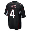 A.Cardinals #4 Jeremiyah Love Player Black Alternate Game Hdoa Stitched Jerseys
