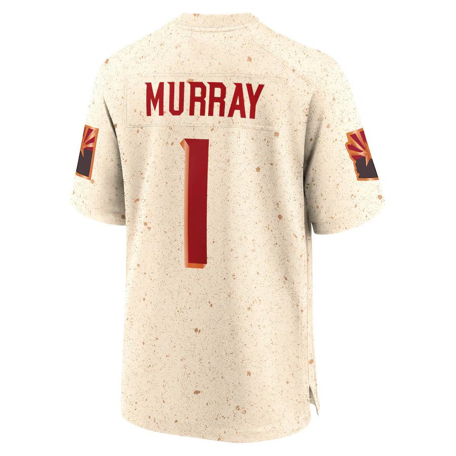 A.Cardinals #1 Kyler Murray Player Cream Rivalries Collection Game Hdoa Stitched Jerseys