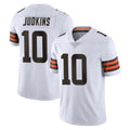 C.Browns #10 Quinshon Judkins Player White Vapor Untouchable Limited Home Game Hdoa Stitched Jerseys