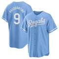 KC.Royals #9 Vinnie Pasquantino Player Light Blue Home Game Hdoa Stitched Jerseys