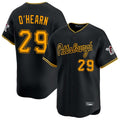 P.Pirates #29 Ryan O'Hearn Player Black Alt Home Limited Hdoa Stitched Jerseys