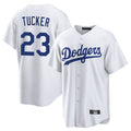 LA.Dodgers #23 Kyle Tucker Player White Game Home Hdoa Stitched Jerseys