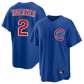 C.Cubs #2 Nico Hoerner Player Royal Home Game Hdoa Stitched Jerseys