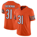 C.Bears #31 Dillon Thieneman Player Orange Vapor F.U.S.E. Limited Home Game Hdoa Stitched Jerseys