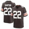 C.Browns #22 Dylan Sampson Player Brown Home Game Hdoa Stitched Jerseys