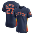 H.Astros #27 Jose Altuve Player Navy Limited Elite Home Hdoa Stitched Jerseys