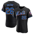 NY.Mets #26 Nolan McLean Player Black Replica Home Limited Elite Hdoa Stitched Jerseys
