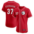 C.Reds #37 Tyler Stephenson Player Red Limited Elite Home Game Hdoa Stitched Jerseys