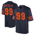 C.Bears #99 Gervon Dexter Sr. Player Navy Blue Alternate Game Hdoa Stitched Jerseys