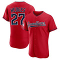 C.Guardians #27 Austin Hedges Player Red Limited Elite Home Hdoa Stitched Jerseys