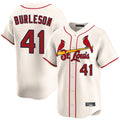 St. Louis Cardinals #41 Alec Burleson Player Cream Home Limited Hdoa Stitched Jerseys