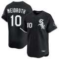 C.White Sox #10 Chase Meidroth Player Black Limited Home Hdoa Stitched Jerseys