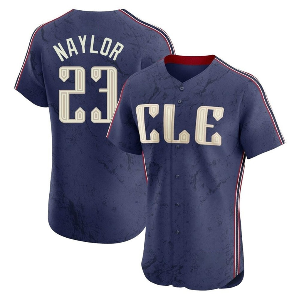 C.Guardians #23 Bo Naylor Player Navy City Connect Limited Elite Home Hdoa Stitched Jerseys