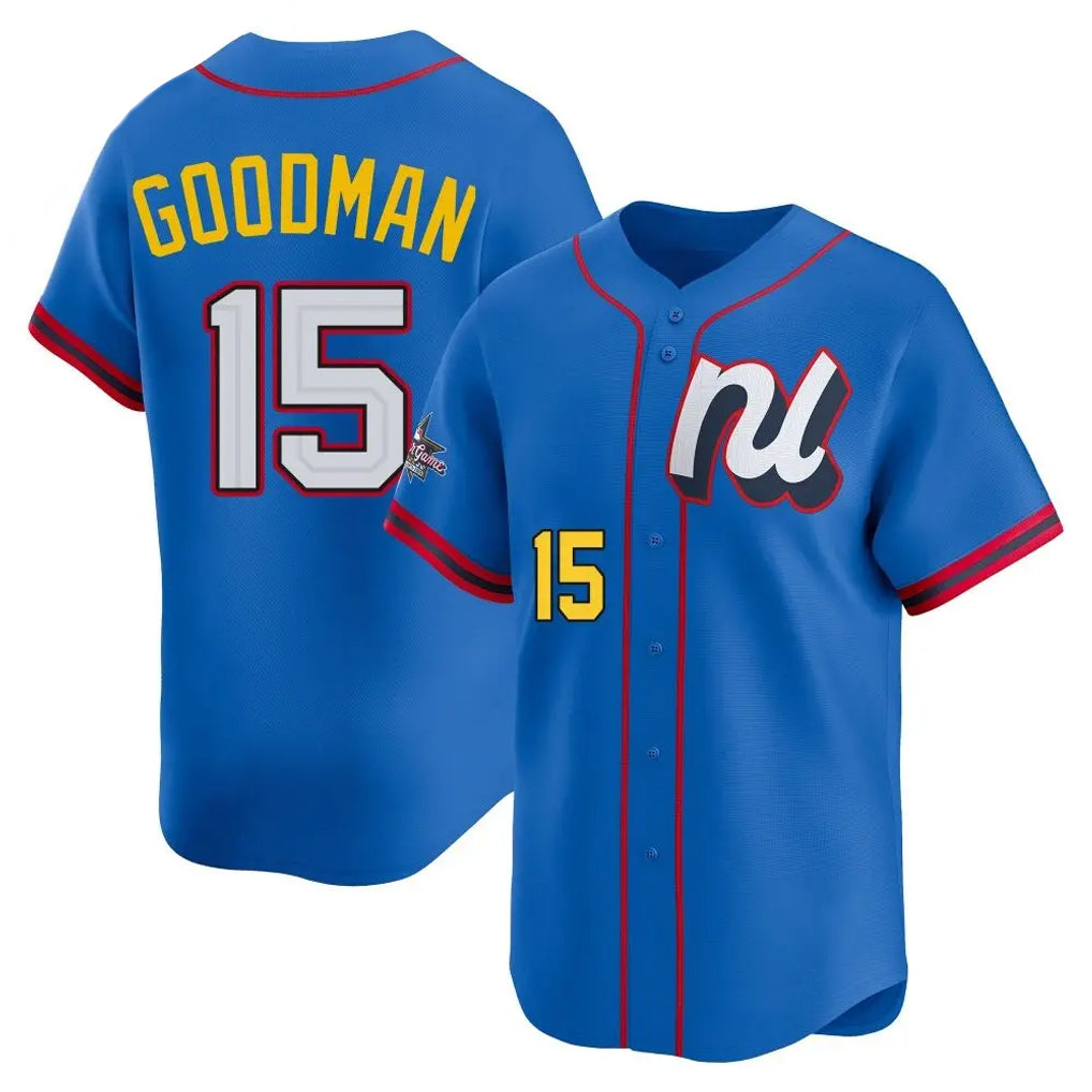 C.Rockies #15 Hunter Goodman Player Blue National League All-Star Edition Home Limited Hdoa Stitched Jerseys