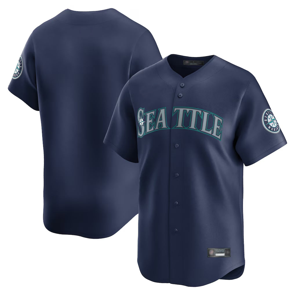 S.Mariners ## Mariners Blank Player Navy Home Limited Hdoa Stitched Jerseys