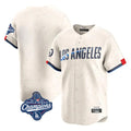 LA.Dodgers ## Dodgers Blank Player Cream City Connect Limited Home World Series Meet Hdoa Stitched Jerseys